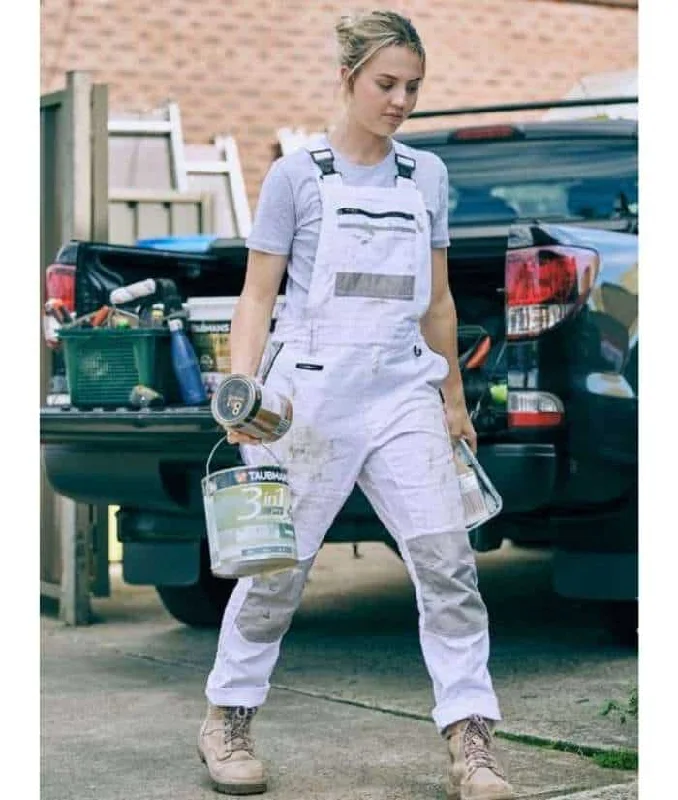 Overalls for farmers with durable stitching​Painter's Contrast Bib & Brace Overall