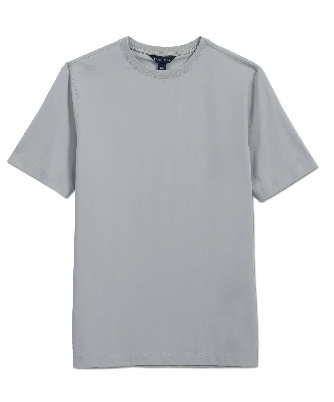 Men's printed Hawaiian t - shirts for tropical vacationsPima Cotton Short Sleeve Crew Tee, Grey Heather Men's printed Hawaiian t - shirts for tropical vacationsPima Cotton Short Sleeve Crew Tee, Grey Heather