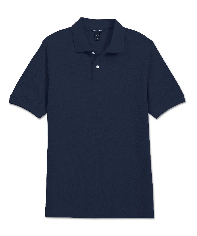 Men's printed Hawaiian t - shirts for tropical vacationsPima Pique Polo, Midnight