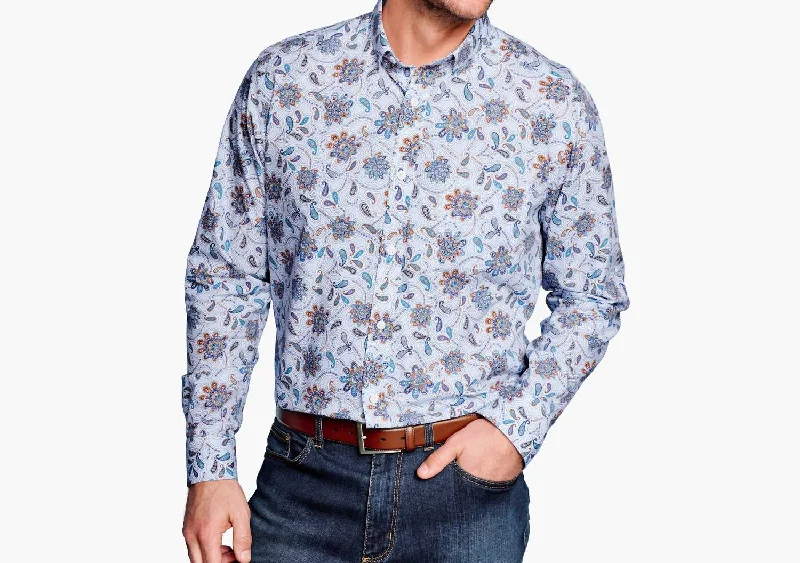 Men's organic cotton crew - neck t - shirts for everyday comfortPrinted Cotton Shirt In White Martini Men's organic cotton crew - neck t - shirts for everyday comfortPrinted Cotton Shirt In White Martini
