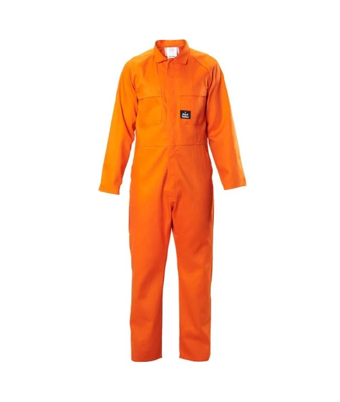 Overalls with a zippered leg for easy removal​Proban Domed, Cotton Overall