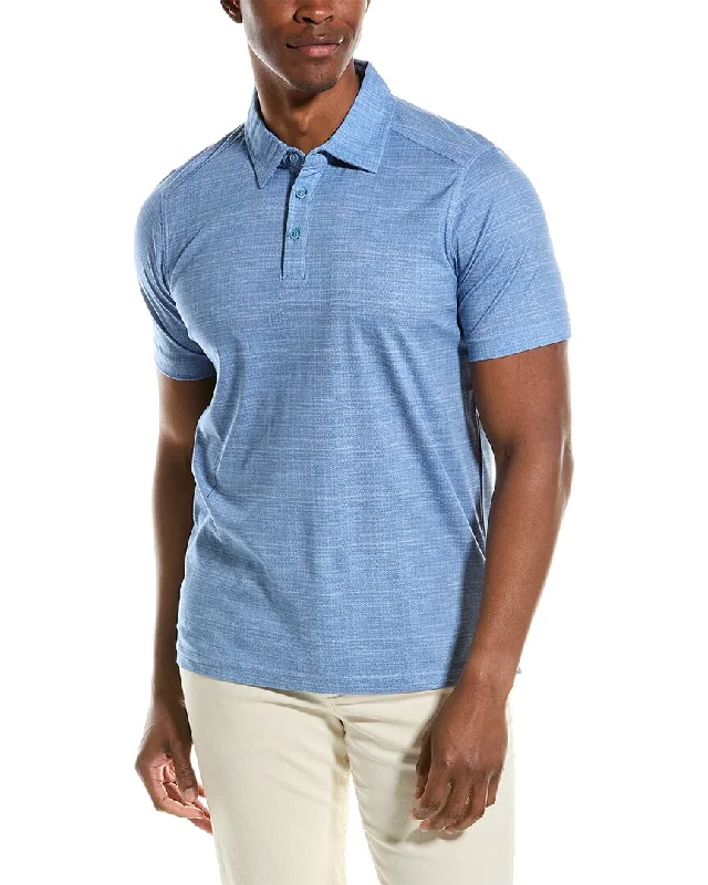 Men's ribbed t - shirts with a textured finish for added styleRaffi Polo Shirt