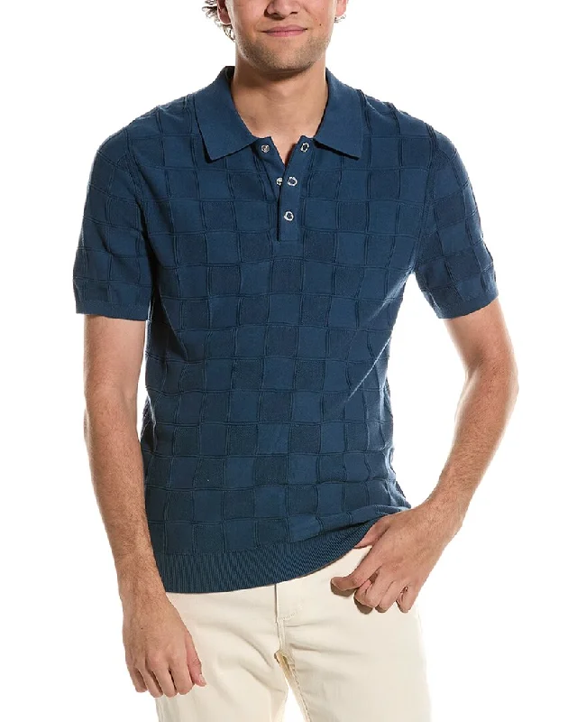 Men's mock - neck t - shirts with a modern and sleek styleReiss Blaze Press-Stud Polo T-Shirt Men's mock - neck t - shirts with a modern and sleek styleReiss Blaze Press-Stud Polo T-Shirt