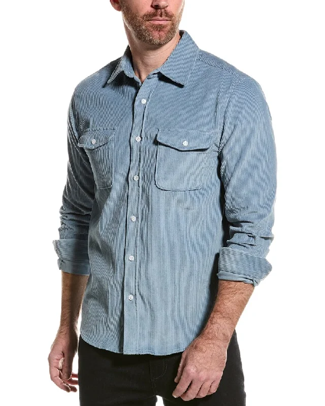 Men's long - sleeve henley t - shirts with button - down placketsReiss Bonucci Cord Twin Pocket Shirt Men's long - sleeve henley t - shirts with button - down placketsReiss Bonucci Cord Twin Pocket Shirt