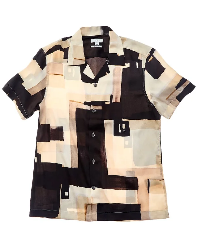 Men's moisture - wicking athletic t - shirts for intense workoutsReiss Deekay Cuban Shirt Men's moisture - wicking athletic t - shirts for intense workoutsReiss Deekay Cuban Shirt