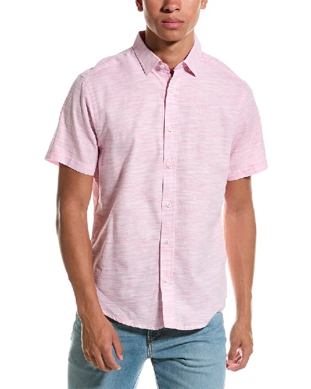 Men's printed Hawaiian t - shirts for tropical vacationsReport Collection Shirt