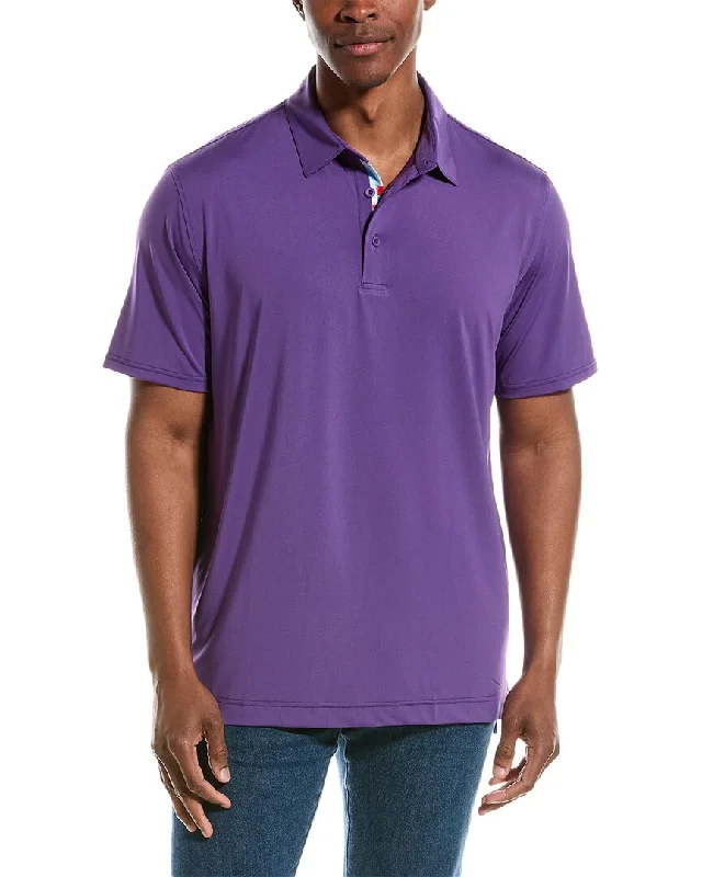 Men's mock - neck t - shirts with a modern and sleek styleRobert Graham Alexsen 2 Classic Fit Polo Shirt Men's mock - neck t - shirts with a modern and sleek styleRobert Graham Alexsen 2 Classic Fit Polo Shirt