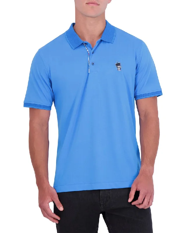 Men's antimicrobial t - shirts for odor - free freshness during travelRobert Graham Lucifer Knit Polo Shirt Men's antimicrobial t - shirts for odor - free freshness during travelRobert Graham Lucifer Knit Polo Shirt