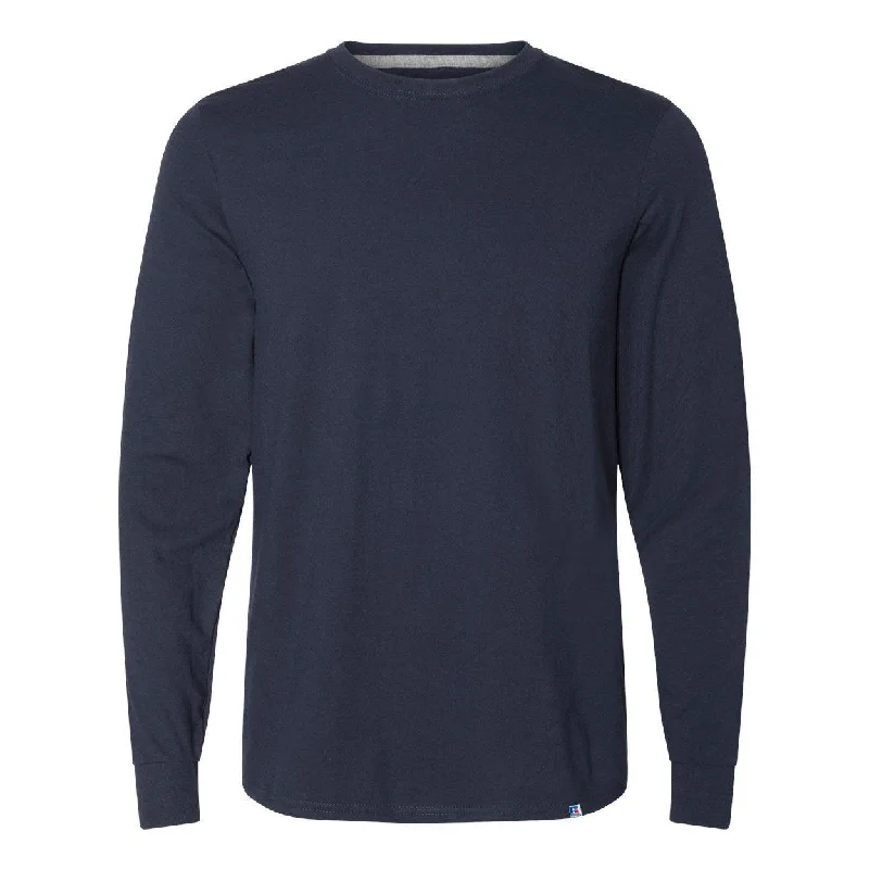 Men's smart - casual checkered t - shirts for semi - formal occasionsRussell Athletic Essential 60/40 Performance Long Sleeve T-Shirt Men's smart - casual checkered t - shirts for semi - formal occasionsRussell Athletic Essential 60/40 Performance Long Sleeve T-Shirt