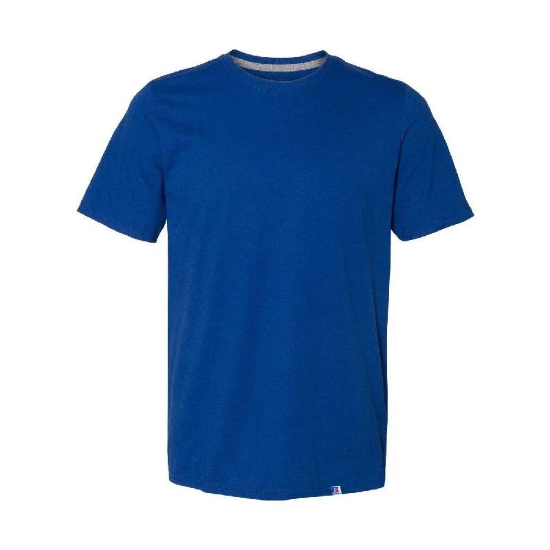 Men's mock - neck t - shirts with a modern and sleek styleRussell Athletic Essential 60/40 Performance T-Shirt Men's mock - neck t - shirts with a modern and sleek styleRussell Athletic Essential 60/40 Performance T-Shirt