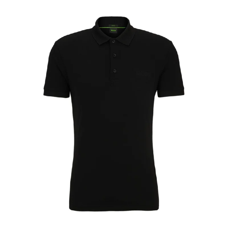 Men's tie - dye t - shirts with a bohemian styleSlim-fit polo shirt with mesh logo