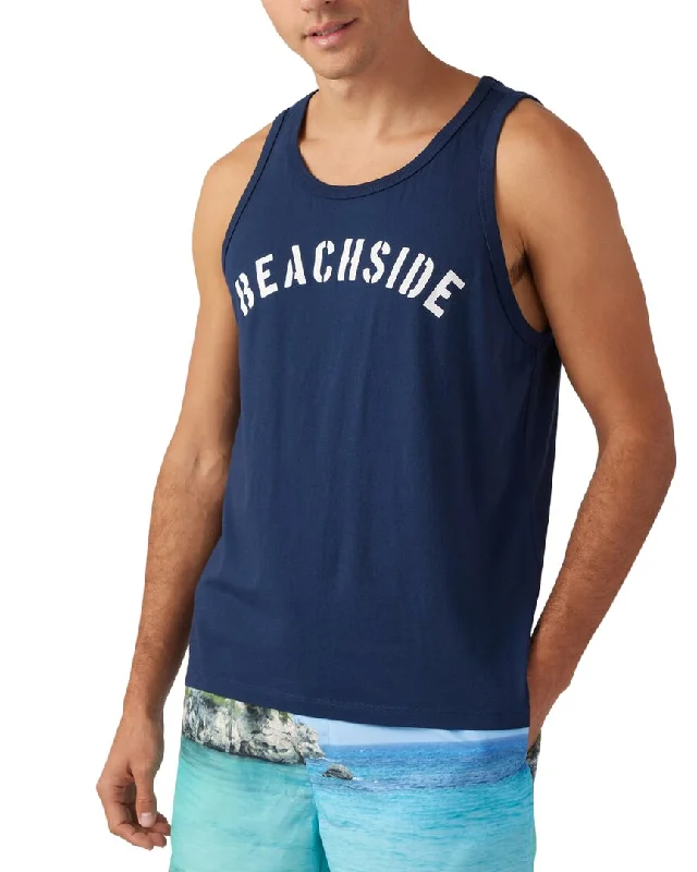 Men's ribbed t - shirts with a textured finish for added styleSol Angeles Beachside Tank Men's ribbed t - shirts with a textured finish for added styleSol Angeles Beachside Tank