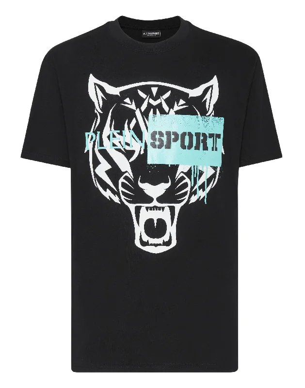 Men's printed Hawaiian t - shirts for tropical vacationsT-shirt Round Neck SS