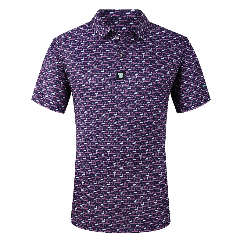 Men's long - sleeve henley t - shirts with button - down placketsTom Baine Men's Performance Four-Way Stretch Golf Polo Men's long - sleeve henley t - shirts with button - down placketsTom Baine Men's Performance Four-Way Stretch Golf Polo