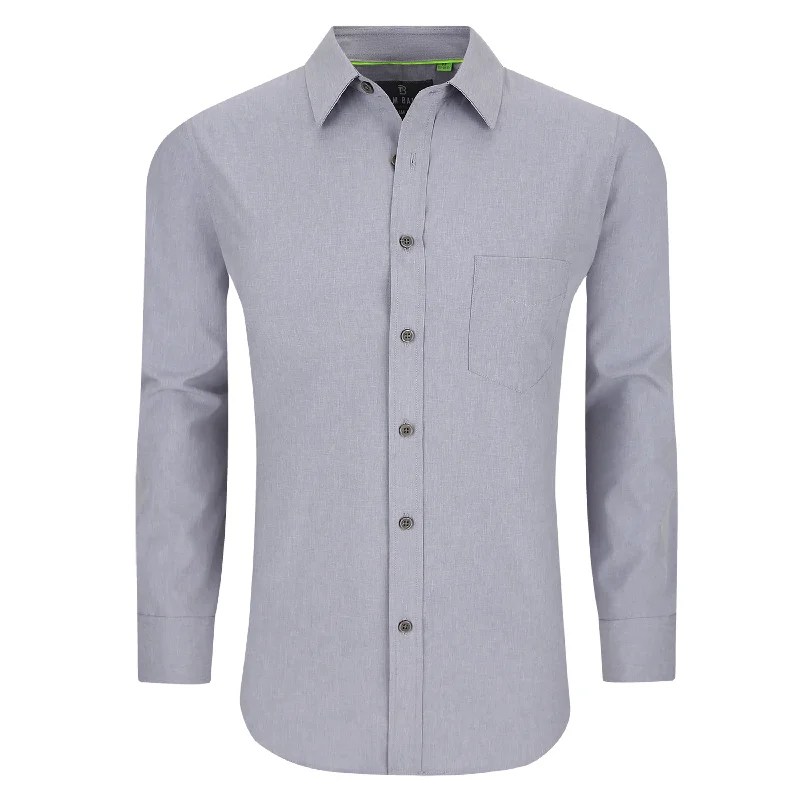 Men's slim - fit graphic t - shirts with vintage rock band printsTom Baine Slim Fit Performance Long Sleeve Soild Button Down Men's slim - fit graphic t - shirts with vintage rock band printsTom Baine Slim Fit Performance Long Sleeve Soild Button Down
