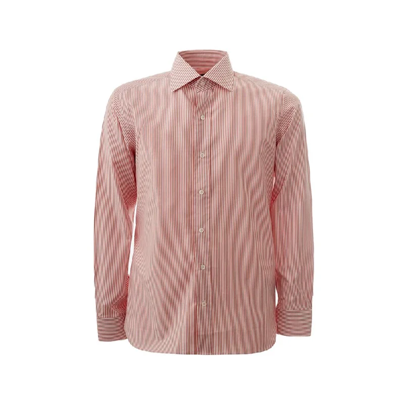 Men's mock - neck t - shirts with a modern and sleek styleTom Ford Elegant Cotton Shirt for Men's Men Men's mock - neck t - shirts with a modern and sleek styleTom Ford Elegant Cotton Shirt for Men's Men