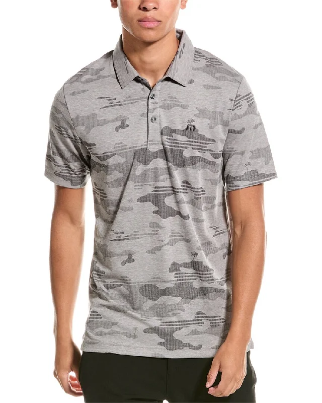 Men's organic cotton crew - neck t - shirts for everyday comfortTravisMathew Beachside Stealth Polo Shirt Men's organic cotton crew - neck t - shirts for everyday comfortTravisMathew Beachside Stealth Polo Shirt