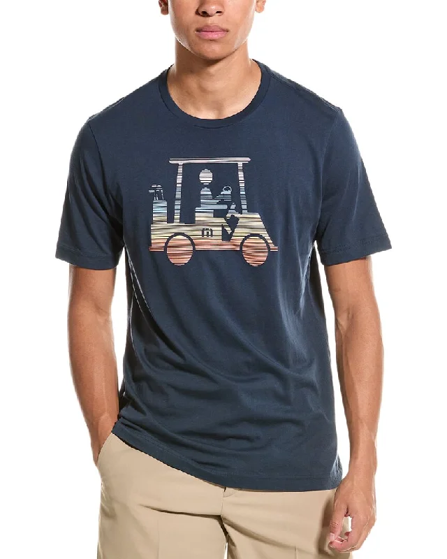 Men's distressed denim - look t - shirts with a rugged appealTravisMathew Race You T-Shirt Men's distressed denim - look t - shirts with a rugged appealTravisMathew Race You T-Shirt