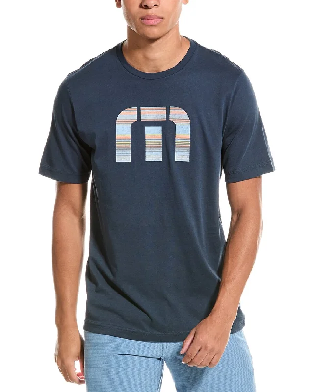 Men's distressed denim - look t - shirts with a rugged appealTravisMathew Sea Glass T-Shirt Men's distressed denim - look t - shirts with a rugged appealTravisMathew Sea Glass T-Shirt