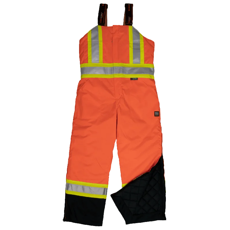 Overalls with a lace - up detail for a fashion - forward lookTough Duck Insulated Poly Oxford Safety Bib Overall S798 Overalls with a lace - up detail for a fashion - forward lookTough Duck Insulated Poly Oxford Safety Bib Overall S798