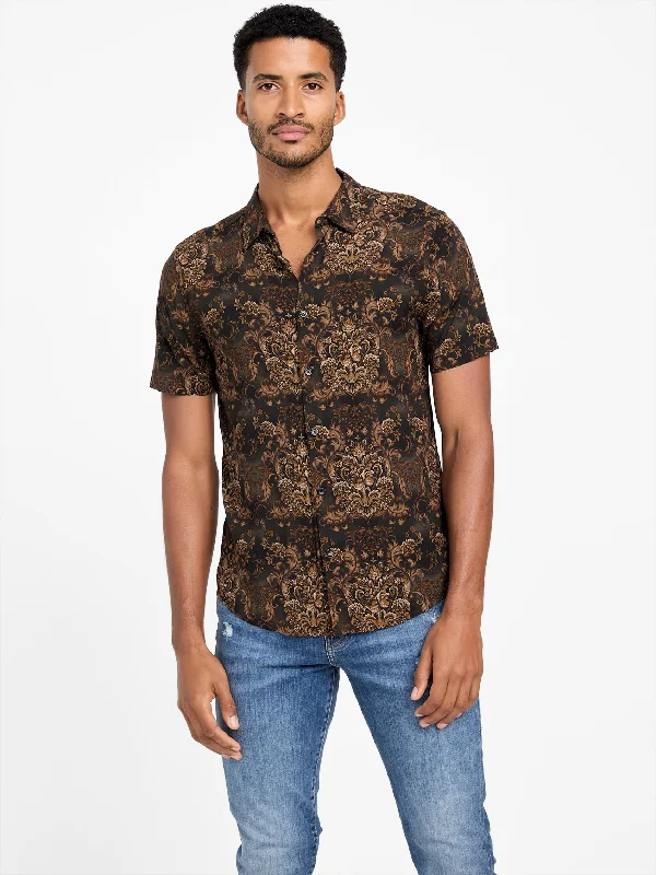 Men's eco - friendly recycled t - shirts for sustainable fashion choicesZari Printed Shirt Men's eco - friendly recycled t - shirts for sustainable fashion choicesZari Printed Shirt